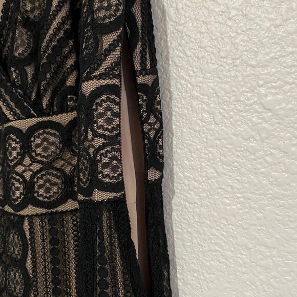 Ann Taylor Loft Black Lace Dress – Size 12P – Elegant & Flattering! - Picture 6 of 7